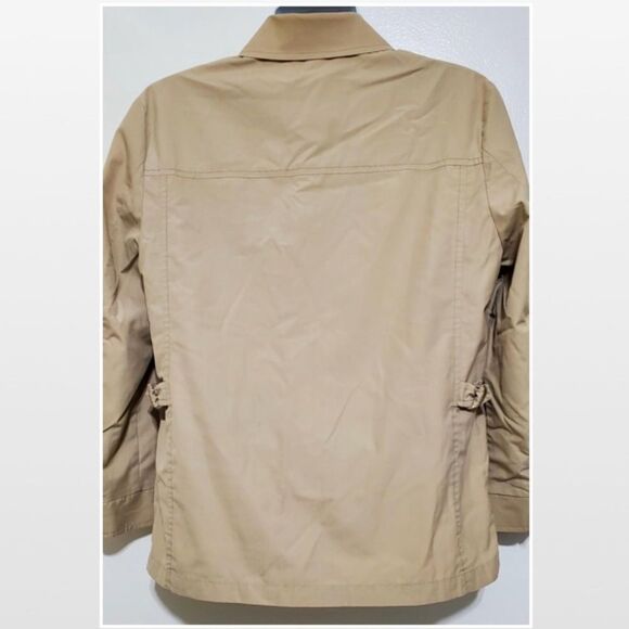 Vintage Men London Fog 42L Tan Cargo Jacket - Picture 10 of 16